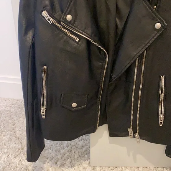 Blank Leather Jacket - Picture 4 of 6